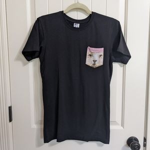 Dan and Phil Llama Pocket T-shirt